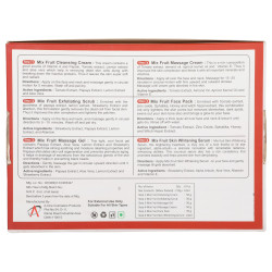 Mxofere Mix Fruit facial kit enrich with fruits extracts - 280 grams