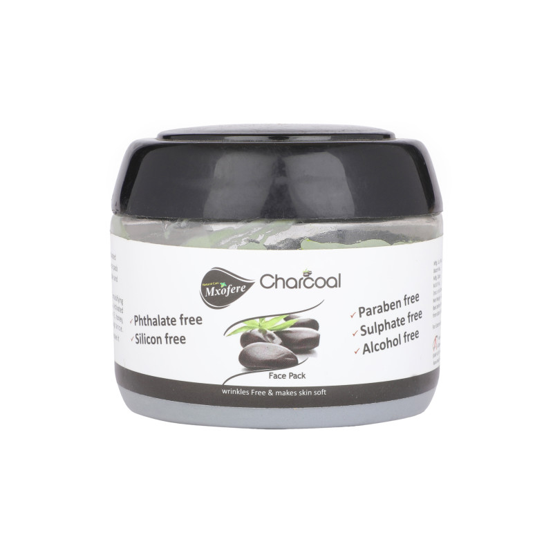 Mxofere Active Charcoal Face Pack - 300 Gms